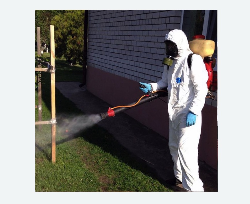 травля клещей на участке в Торковичи